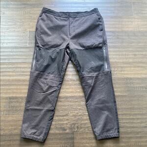 UNDER ARMOUR Pant Mens Sz Large Grey Black UAS Sport Lifestyle Pant